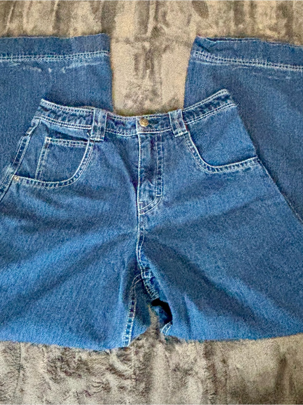 ALAB Branded Dark Blue Denim Jeans